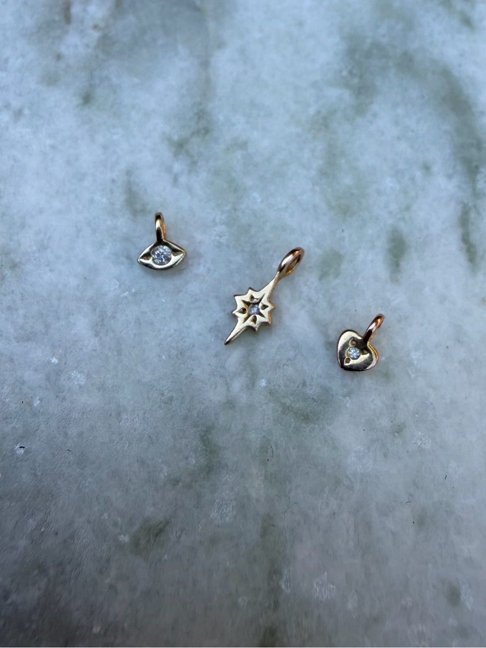Tiny Scosha charms